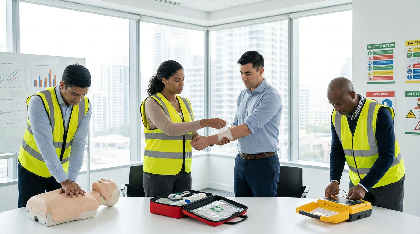 3 Essential Lessons You Learn in Occupational First Aid Training