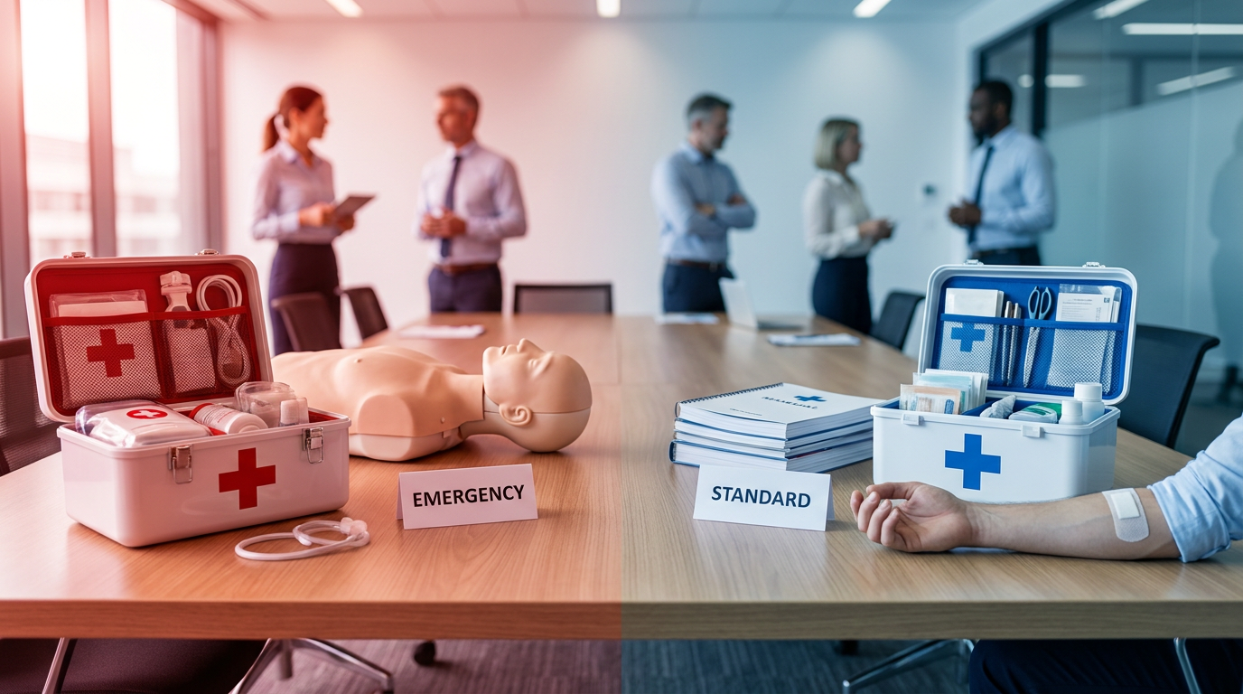 Emergency vs. Standard First Aid: Which Certification is Right for You?
