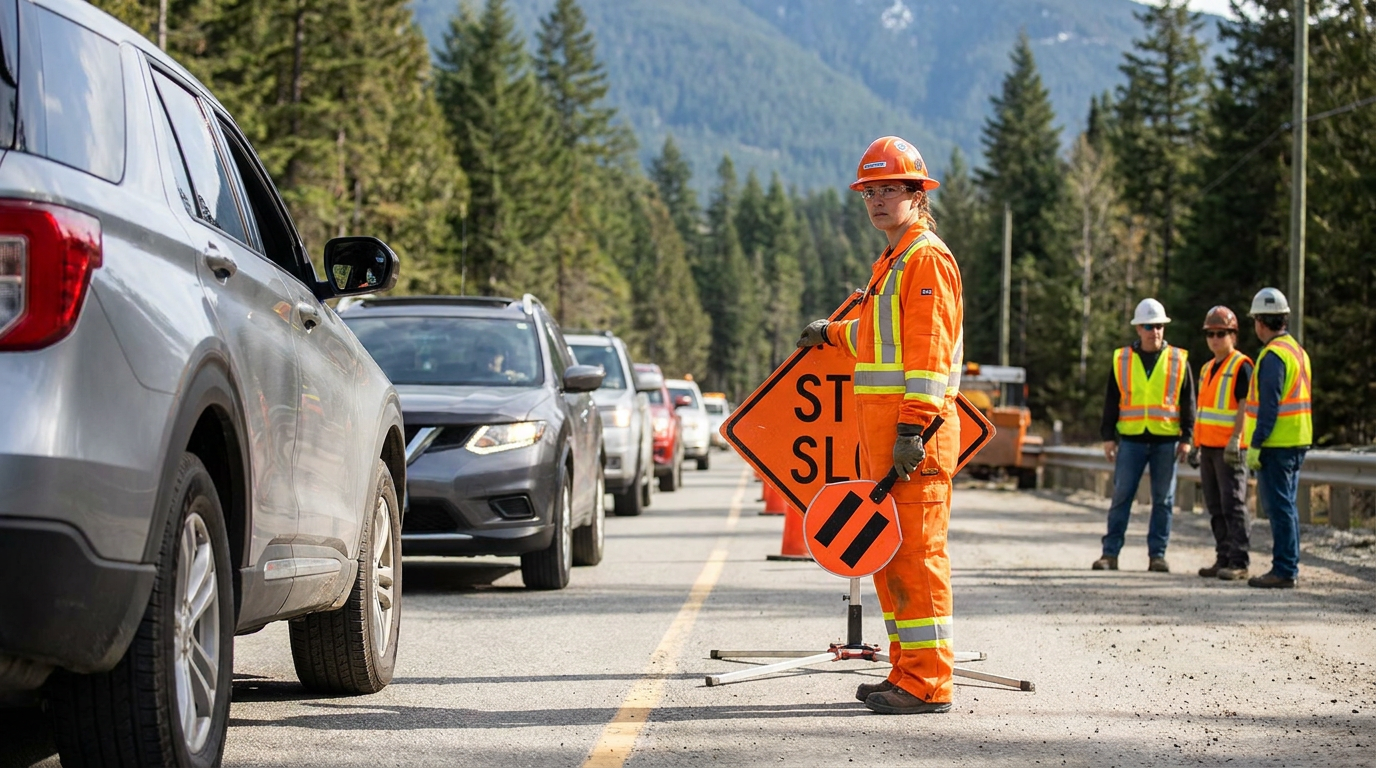 Traffic Control Person (TCP) Training: Essential Skills for BC Work Zones